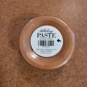 NEW Sealed Chalk Couture Chalk Paste Shimmer Copper
